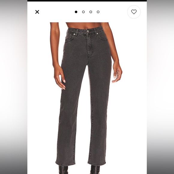 ROLLA'S Denim - ROLLA’S Original High Rise Straight Jeans Black